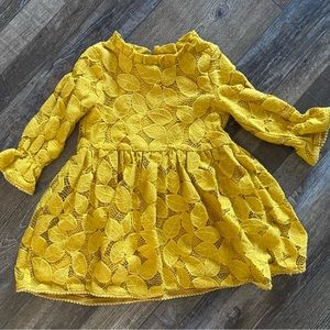 Oshkosh Fall Mustard Yellow Dress